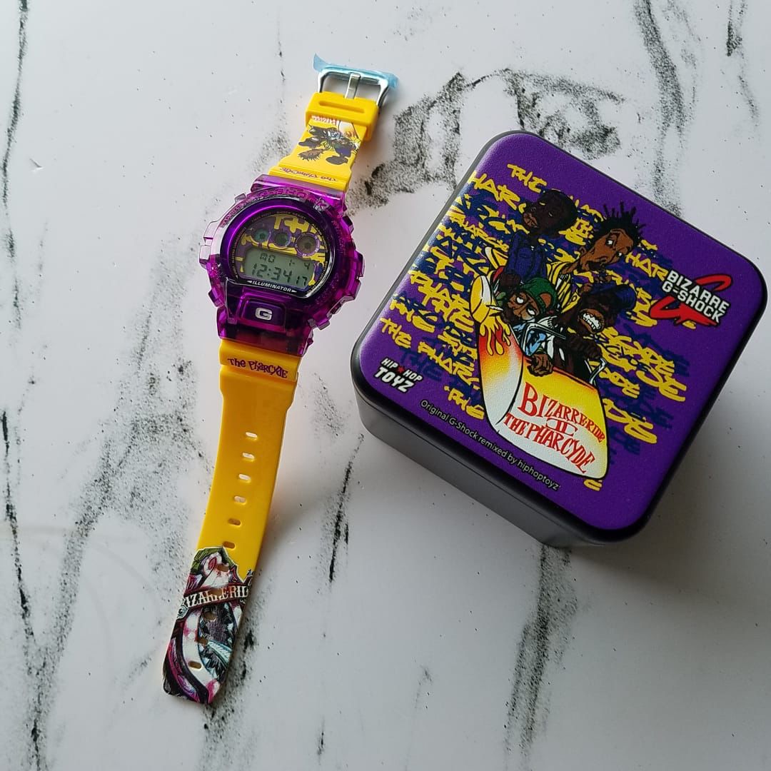 G shock purple yellow hotsell